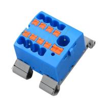 Conectores De Fio Compactos Multi-link De Encaixe, Bloco Terminal Modular Fixo, Série 1 Em 225