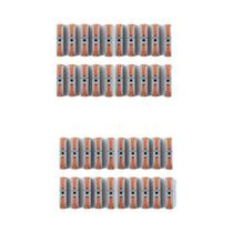 Conectores De Fio De Alavanca De Conexão Rápida 20/30/40 Peças 28-12 AWG Terminais Compactos