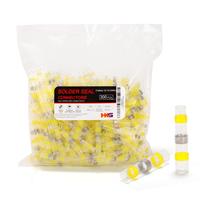 Conectores de fio de vedação de solda HKS 300 amarelos 12-10 AWG