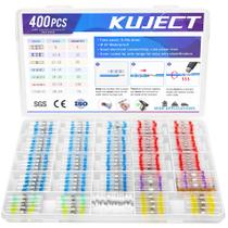 Conectores de fio de vedação de solda Kuject 400PCS 26-8 AWG