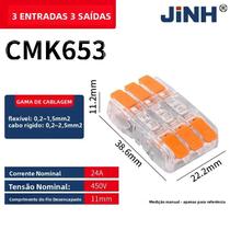 Conectores De Fio Elétrico Transparentes, Bloco De Terminais Compacto Universal Para Conexão Conectores De Fio Elétrico Transparentes, Bloco De Terminais Compacto Universal Para Conexão