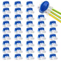 Conectores de fio GWHOLE, impermeáveis de 3 vias, 40 unidades para cortadores de grama Conectores de fio GWHOLE, impermeáveis de 3 vias, 40 unidades para cortadores de grama