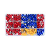 Conectores De Fio Isolados 280pcs Terminais Crimpados Masculinos E Femininos Sortidos Tipo U Garfo