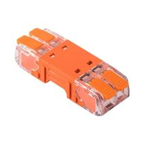 Conectores De Fio Rápido Laranja Com Alavanca, 5 Peças, Terminais Macho E Fêmea, 24A 20-13AWG,