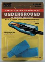 Conectores de fio subterrâneo King Safety 10600 Blue 2pc