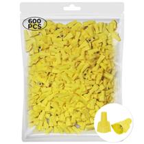 Conectores de fio SUTETLW 600PCS com asas amarelas 18-10 AWG Conectores de fio SUTETLW 600PCS com asas amarelas 18-10 AWG