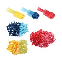 Conectores De Fio T Tap Isolados De Nylon Macho Desconexão Rápida 60 50 40pcs Terminais Elétricos