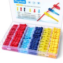 Conectores de fio Terminais autodecapantes Flytuo 480PCS T-Tap