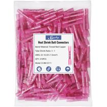 Conectores de fio termorretrátil Sopoby 210 unidades 22-16 AWG