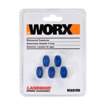 Conectores de Fio WORX WA0198 para Uso Externo 5 Peças Azul Conectores de Fio WORX WA0198 para Uso Externo 5 Peças Azul