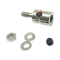 Conectores De Haste De Metal, 1.3mm 1.8mm 2.1mm, 20 Peças, Ajustador Rápido, Posicionador Para