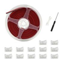 Conectores de luz LED HAMRVL de 3 pinos para WS2812B WS2811 RGB Strip