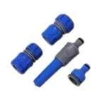 Conectores De Mangueira De Jardim Ajustáveis, Conjunto De 4 Peças, Conector Rosqueado Para Torneira,