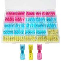 Conectores de pá MENTBERY 170 PCS Heat Shrink 22-10 AWG Conectores de pá MENTBERY 170 PCS Heat Shrink 22-10 AWG