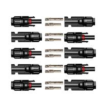 Conectores De Painel Solar À Prova d'Água 5 Pares Com Chave Para Conector De Cabo Solar PV