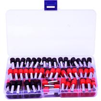 Conectores de ponteira XFFCSEC de calibre 6 para fio de calibre 6 (90 unidades)