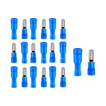 Conectores De PVC Isolados Tipo Bullet 160 80 60pcs Terminais De Crimpagem Rápida Para Automotivo,