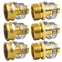 Conectores de Reparo de Mangueira Xiny Tool - Alumínio 5/8" - Pacote com 3