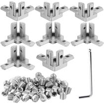 Conectores de suporte de canto para perfil de alumínio da série 2020