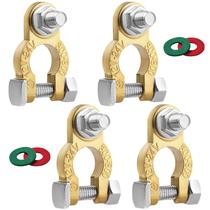 Conectores de Terminal de Bateria XIOGZAXI M8 x 21mm - 2 Pares com Parafuso