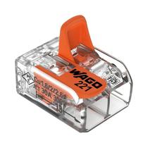 Conectores De Terminal De Fiação Plásticos Wago 221-412 221-413 221-415 221-2411 221-612 221-613