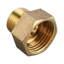 Conectores De Tubo De Latão Macho Para Fêmea Com Rosca 1/8 1/4 3/8 1/2 Polegada Adaptador Acoplador