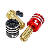 Conectores e alças Bullet Plug do dissipador de calor de 5 mm 1UP Racing