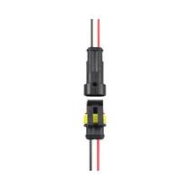 Conectores Elétricos Automotivos à Prova d'Água - 2 Pinos Macho e Fêmea