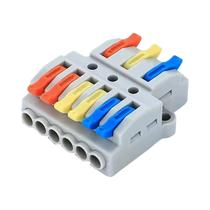 Conectores Elétricos Universais Compactos De Engate Rápido Para Bloco De Terminais De Fiação E