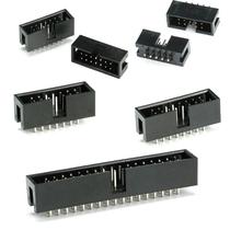 Conectores IDC De 6/10/20/26/34/40 Pinos Com Passo De 2.54mm, Conectores De Caixa Para PCB De Dupla