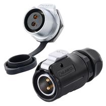Conectores impermeáveis CNLINKO LP20 2 pinos IP68 M20 macho fêmea