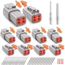 Conectores para Auto JRready Deutsch DTM Kit Impermeable de 4 Pines 20-22 AWG Conectores para Auto JRready Deutsch DTM Kit Impermeable de 4 Pines 20-22 AWG