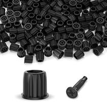 Conectores para balaústres BLIKA, pacote com 100 unidades, anti-UV, 19 mm, preto