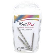 Conectores para Prolongamento de Cabos - 3 conectores - 10510 - Knitpro