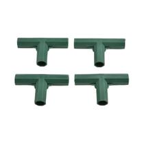 Conectores Plásticos para Estrutura de Estufa (16-17mm) - 4 Peças