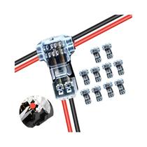 Conectores Rápidos De Fio E Cabo 5/10/20 Peças Sem Solda, Desencapagem Automática, Acessórios