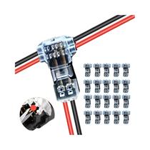 Conectores Rápidos De Fio E Cabo 5/10/20 Peças Sem Solda, Desencapagem Automática, Acessórios