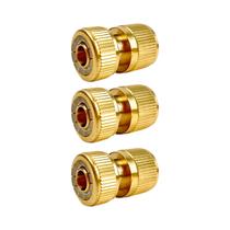 Conectores Rápidos De Metal Para Mangueira De Jardim 1/2" 3 5 6 7-Pack Acopladores De Alumínio