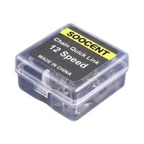 Conectores Rápidos Para Correntes De Bicicleta De Montanha De 12 Velocidades, 5 Pares De Elos