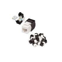 Conectores (Rede) Hammer Keystone Jack Femea 8 Vias Rj-45 Cat 6A Conectores (Rede) Hammer Keystone Jack Femea 8 Vias Rj-45 Cat 6A