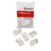 Conectores (Rede) Wurth Rj45 Cat5E Plug Modulador C/100