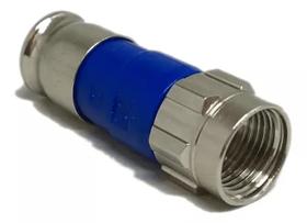 Conectores Rg6 De Pressão (profissional) kit c/10 pçs