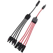 Conectores Solares De 30A Cabo Em Y Par Preto E Vermelho Para Adaptador Paralelo De Painel Solar Conectores Solares De 30A Cabo Em Y Par Preto E Vermelho Para Adaptador Paralelo De Painel Solar