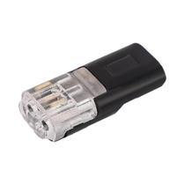 Conectores Universais De 2 Pinos Com Trava E Fio Duplo, Terminal Compacto De Emenda Rápida Para Conectores Universais De 2 Pinos Com Trava E Fio Duplo, Terminal Compacto De Emenda Rápida Para