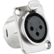 Conectores xlr e p10 estereo santo angelo painel e linha Conectores xlr e p10 estereo santo angelo painel e linha