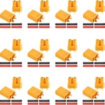 Conectores XT30, plugues macho e fêmea com tubo retrátil (20 pares) Conectores XT30, plugues macho e fêmea com tubo retrátil (20 pares)
