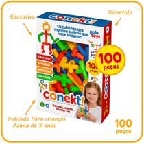 CONEKT! Monte, Crie e Aprenda Brincando com os Tubinhos Mágicos da Imaginação