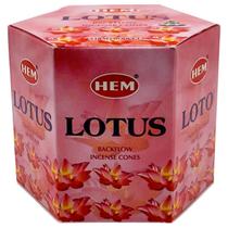 Cones de incenso Lotus Waterfall 40 unidades HEM