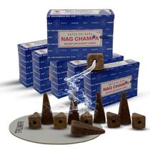 Cones de incenso TRUMIRI Nag Champa para fonte de fumaça x60 Cones de incenso TRUMIRI Nag Champa para fonte de fumaça x60