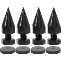 Cones de Isolamento para Caixas Acústicas Flushbay - Pacote com 4 (M8, Preto)